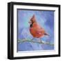 Perching Bird-Sarah Simpson-Framed Art Print