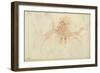 Perching in the Tree, 1889 (Red Chalk on Paper)-Berthe Morisot-Framed Giclee Print