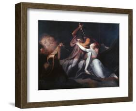 Percival Delivering Belisane..., Exhibited 1783-Henry Fuseli-Framed Giclee Print