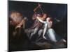 Percival Delivering Belisane..., Exhibited 1783-Henry Fuseli-Mounted Giclee Print