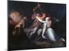 Percival Delivering Belisane..., Exhibited 1783-Henry Fuseli-Mounted Giclee Print