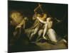 Percival Delivering Belisane from the Enchantment of Urma-Henry Fuseli-Mounted Giclee Print