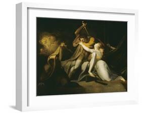 Percival Delivering Belisane from the Enchantment of Urma-Henry Fuseli-Framed Giclee Print