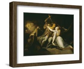 Percival Delivering Belisane from the Enchantment of Urma-Henry Fuseli-Framed Giclee Print