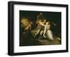 Percival Delivering Belisane from the Enchantment of Urma-Henry Fuseli-Framed Giclee Print