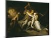 Percival Delivering Belisane from the Enchantment of Urma-Henry Fuseli-Mounted Giclee Print