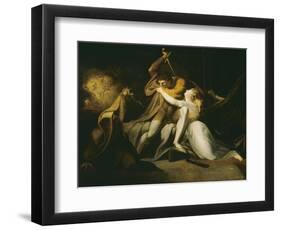 Percival Delivering Belisane from the Enchantment of Urma-Henry Fuseli-Framed Premium Giclee Print