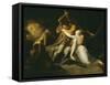 Percival Delivering Belisane from the Enchantment of Urma-Henry Fuseli-Framed Stretched Canvas