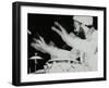 Percussionist Guilherme Franco Playing at the Newport Jazz Festival, Middlesbrough, 1978-Denis Williams-Framed Photographic Print