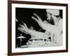 Percussionist Guilherme Franco Playing at the Newport Jazz Festival, Middlesbrough, 1978-Denis Williams-Framed Photographic Print