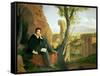 Percy Bysshe Shelley (1792-1822) 1845-Joseph Severn-Framed Stretched Canvas