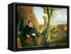 Percy Bysshe Shelley (1792-1822) 1845-Joseph Severn-Framed Stretched Canvas