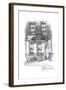 Percy Bysshe Shelley's House, Marchmont Street, Bloomsbury, London, 1912-Frederick Adcock-Framed Giclee Print