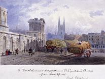 West Smithfield, London, C1840-Percy Bysshe Shelley-Stretched Canvas