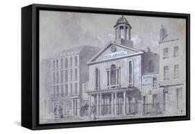 Percy Chapel, Charlotte Street, Fitzroy Square, London, 1857-null-Framed Stretched Canvas