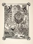 The Fox and the Grapes, from A Hundred Fables of Aesop, Pub.1903 (Engraving)-Percy James Billinghurst-Giclee Print