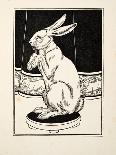 Tame Hares, from A Hundred Anecdotes of Animals, Pub. 1924 (Engraving)-Percy James Billinghurst-Giclee Print