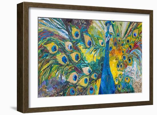 Percy Peacock I-Elizabeth St. Hilaire-Framed Art Print