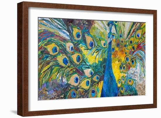 Percy Peacock I-Elizabeth St. Hilaire-Framed Art Print