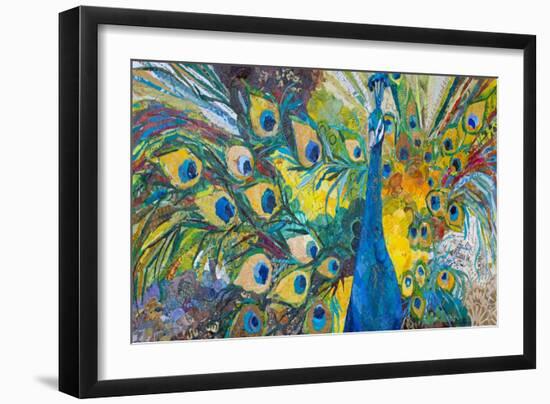 Percy Peacock I-Elizabeth St. Hilaire-Framed Art Print