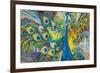 Percy Peacock I-Elizabeth St. Hilaire-Framed Art Print