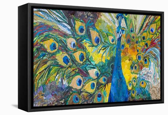 Percy Peacock I-Elizabeth St. Hilaire-Framed Stretched Canvas