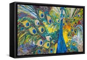 Percy Peacock I-Elizabeth St. Hilaire-Framed Stretched Canvas