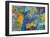 Percy Peacock II-Elizabeth St. Hilaire-Framed Premium Giclee Print