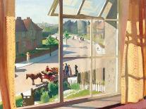 View from the Artist's Bedroom, C.1930-Percy Shakespeare-Giclee Print