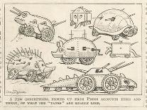 Selection of Tanks Shaped Like Animals-Percy T. Reynolds-Art Print
