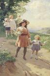 Leaving for School-Percy Tarrant-Framed Giclee Print