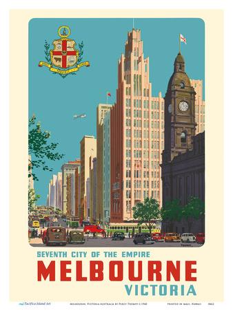 Melbourne, Victoria Australia - Seventh City of the Empire