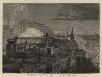 Edinburgh Illuminated, Viewed from the Calton Hill-Percy William Justyne-Giclee Print