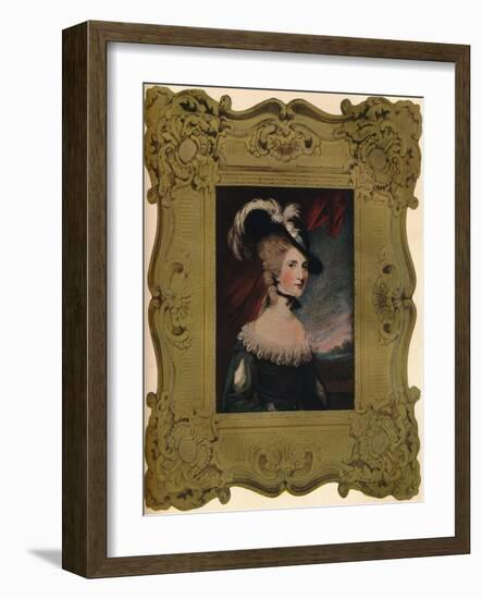 Perdita. (Mrs. Mary Robinson), c19th century, (1902)-Charles Bestland-Framed Giclee Print