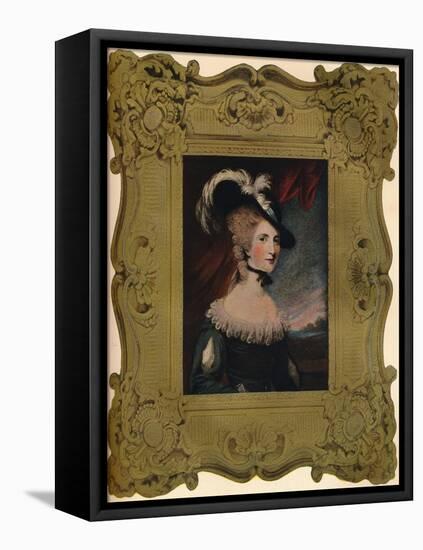 Perdita. (Mrs. Mary Robinson), c19th century, (1902)-Charles Bestland-Framed Stretched Canvas