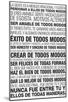 Perdonar a Ellos De Todos Modos-null-Mounted Poster