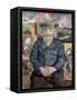 Père Tanguy (Father Tanguy)-Vincent van Gogh-Framed Stretched Canvas