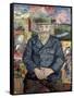 Père Tanguy (Father Tanguy)-Vincent van Gogh-Framed Stretched Canvas