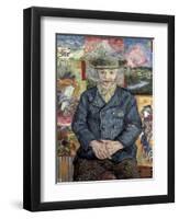 Père Tanguy (Father Tanguy)-Vincent van Gogh-Framed Art Print