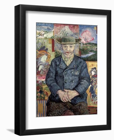 Père Tanguy (Father Tanguy)-Vincent van Gogh-Framed Art Print