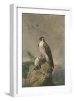 Peregrine and Teal-Archibald Thorburn-Framed Giclee Print