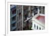 Peregrine Falcon (Falco Peregrinus) in Flight, Barcelona, Spain, April 2009-Geslin-Framed Photographic Print