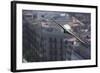 Peregrine Falcon (Falco Peregrinus) in Flight, Barcelona, Spain, April 2009-Geslin-Framed Photographic Print