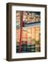 Peregrine falcon perched on top of nest box, Spain-Oriol Alamany-Framed Photographic Print