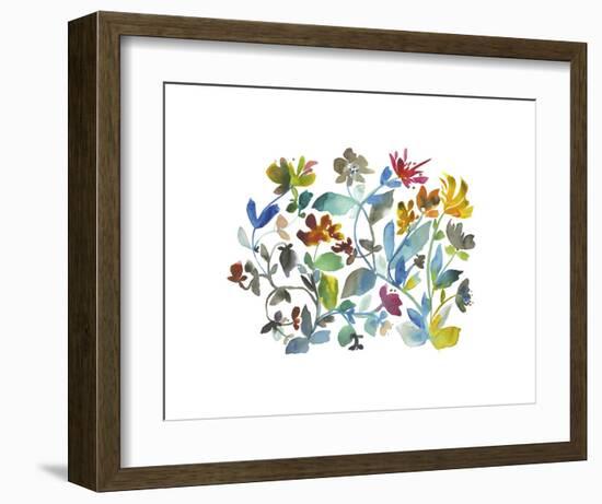 Peregrine Garden-Kiana Mosley-Framed Art Print