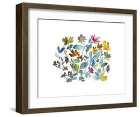 Peregrine Garden-Kiana Mosley-Framed Art Print