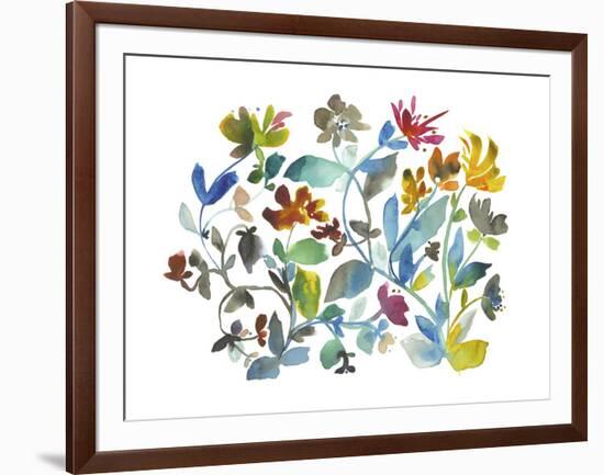 Peregrine Garden-Kiana Mosley-Framed Art Print