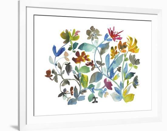 Peregrine Garden-Kiana Mosley-Framed Art Print