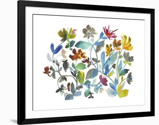 Peregrine Garden-Kiana Mosley-Framed Art Print