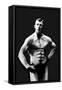 Perfect Abs-null-Framed Stretched Canvas